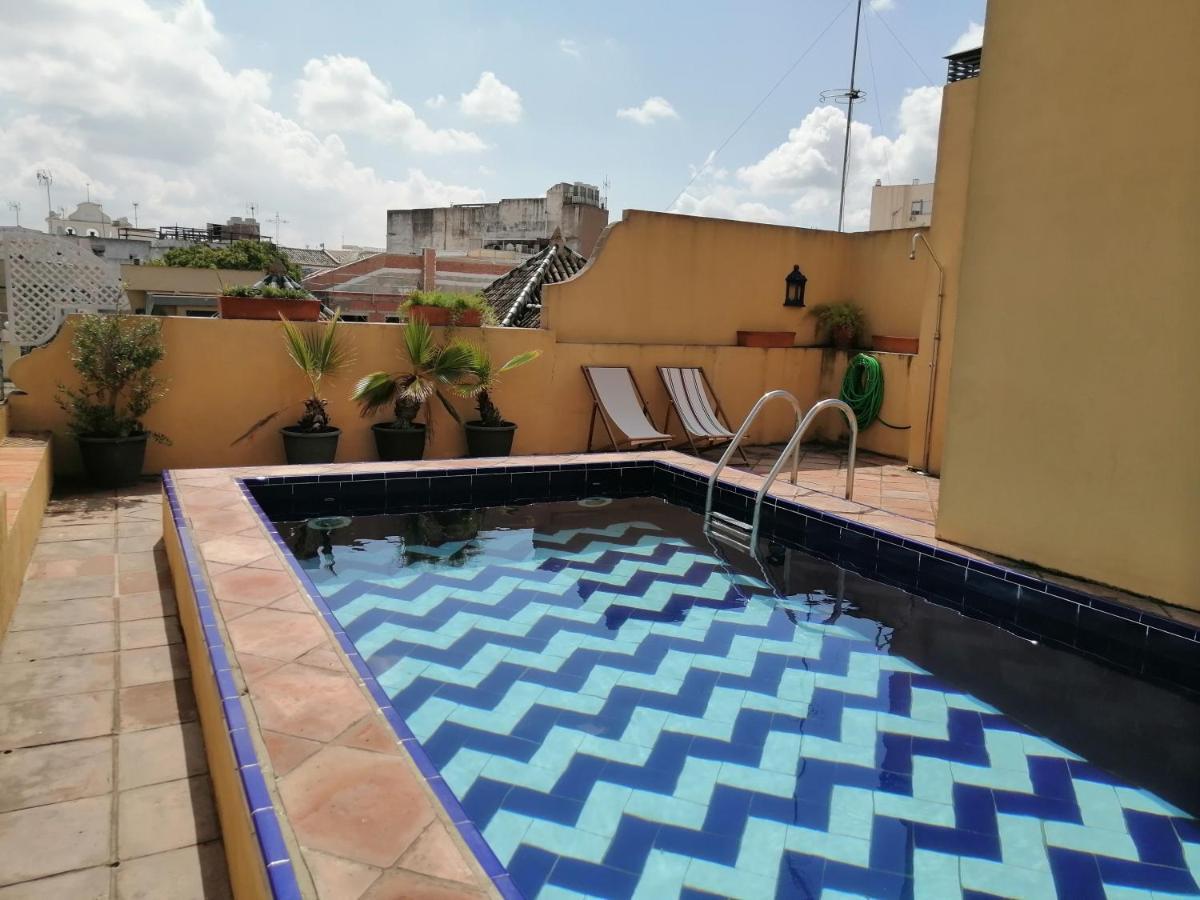 Tourist House Trajano Terraza-Piscina Appartement Sevilla Buitenkant foto