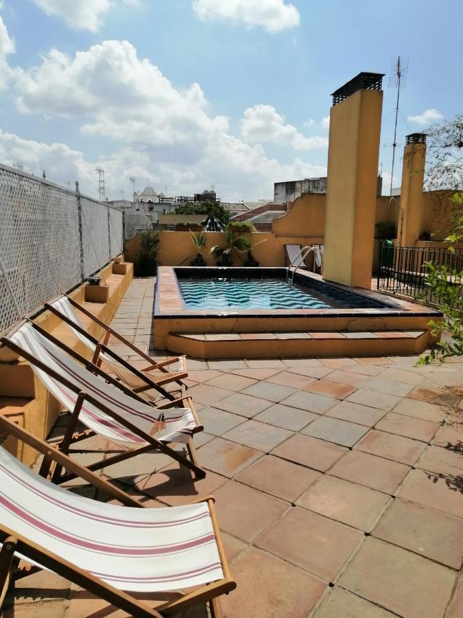 Tourist House Trajano Terraza-Piscina Appartement Sevilla Buitenkant foto